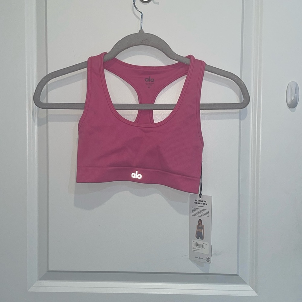 Alo seamless ribbed bra